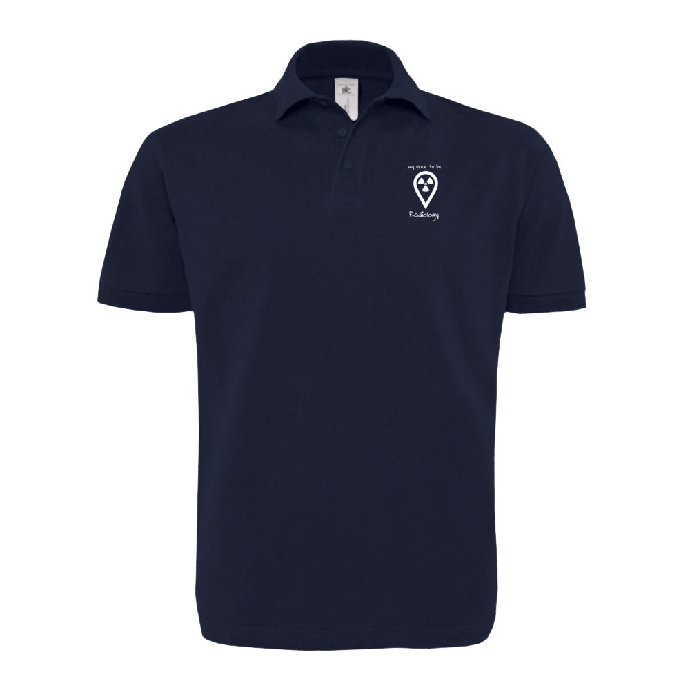 my place to be Radiology (kleines Logo) Polo Shirt (Unisex) - Alles Einstellungssache