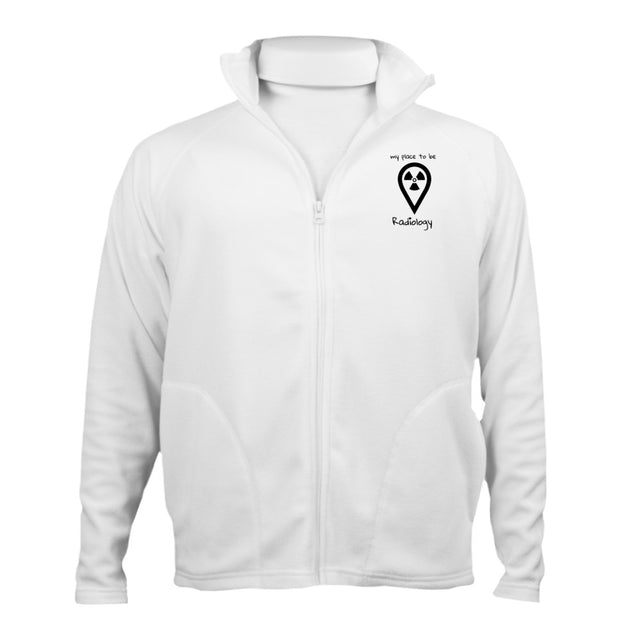 Micro Fleece Jacke Unisex my place bo be Radiology - Alles Einstellungssache