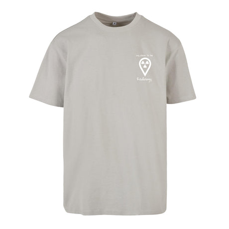 Oversized T-Shirt (Damen) - my place to be Radiology (kleines Logo) - Alles Einstellungssache