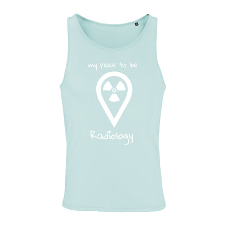 Tank Top (Unisex ) - my place to be (großes Logo) - Alles Einstellungssache