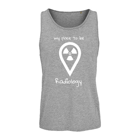 Tank Top (Unisex ) - my place to be (großes Logo) - Alles Einstellungssache