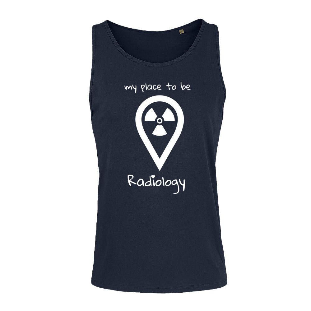 Tank Top (Unisex ) - my place to be (großes Logo) - Alles Einstellungssache