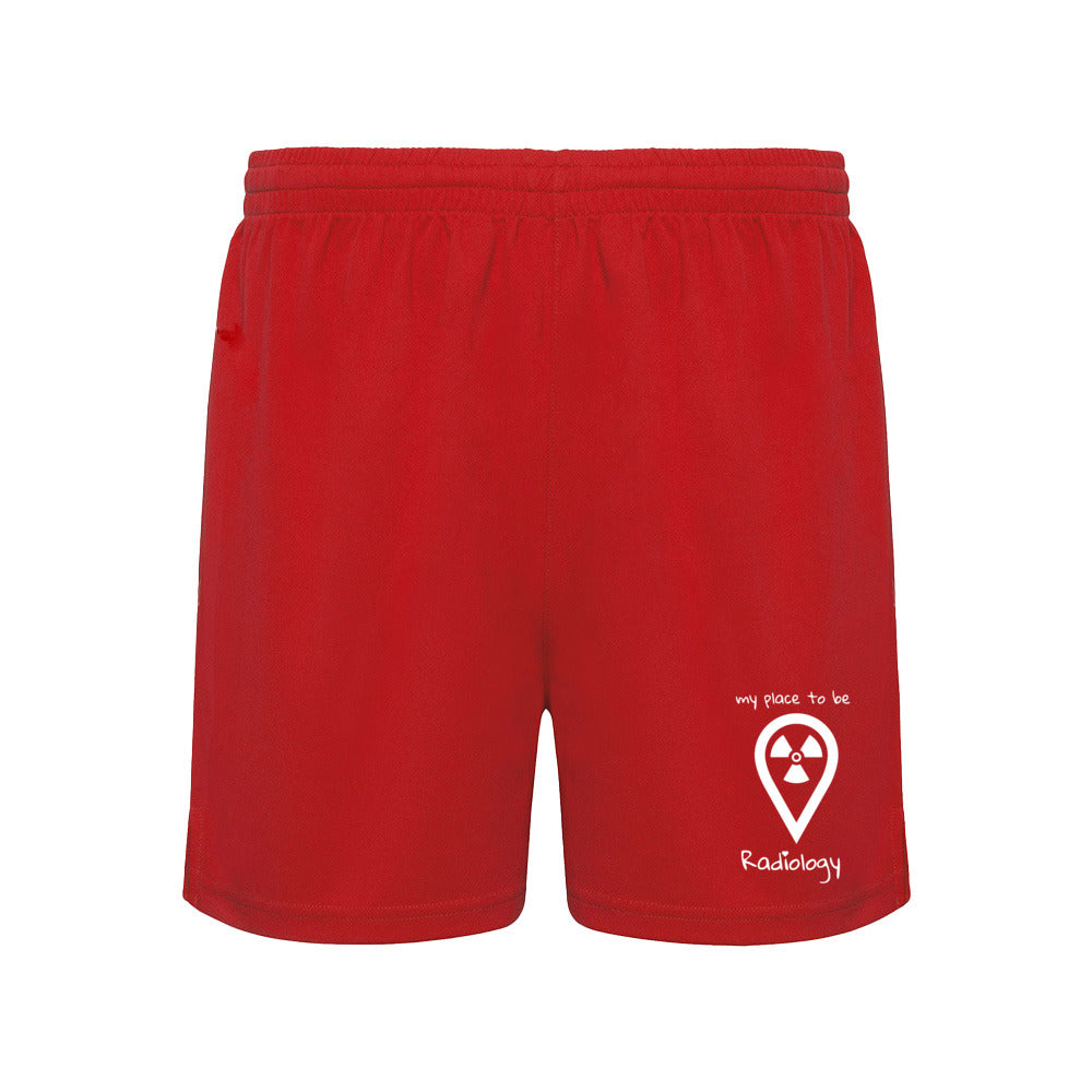 Sport Shorts (Unisex) - my place to be Radiology - Alles Einstellungssache
