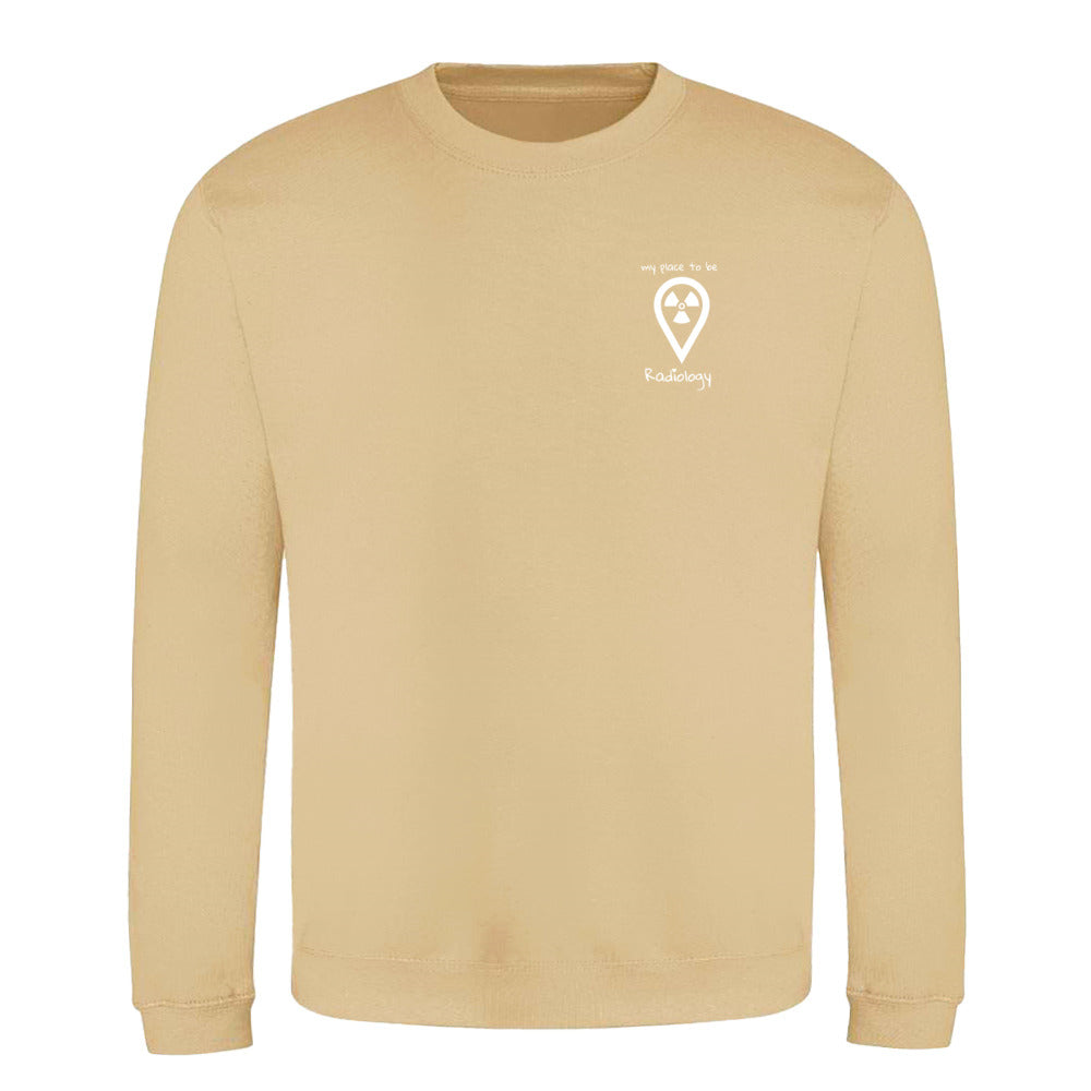 Klassiker Sweatshirts (Unisex) - my place to be Radiology (kleines Logo) - Alles Einstellungssache
