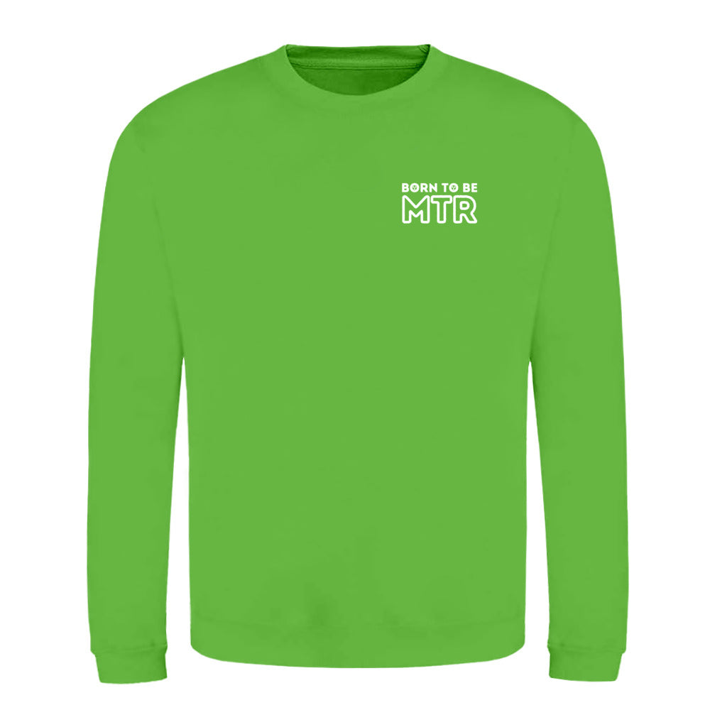 Klassiker Sweatshirts (Unisex) - BORN TO BE MTR (kleines Logo) - Alles Einstellungssache