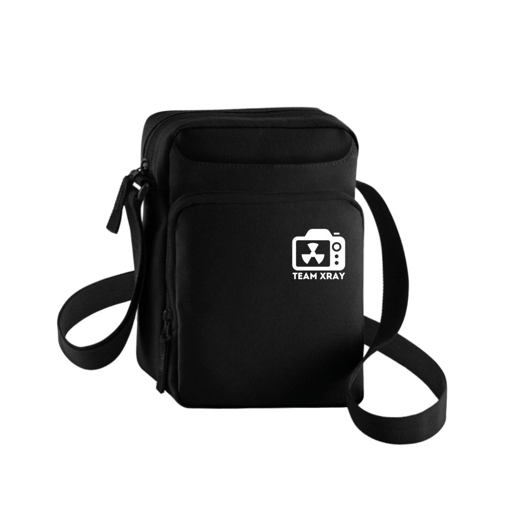 Cross Body Bag, Handtasche, Tablet-/Handytasch - TEAM XRAY (kleines Logo) - Alles Einstellungssache