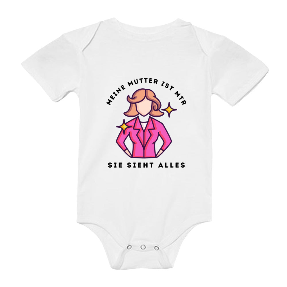 Kurzarm Body  - Meine Mutter ist MTR - Alles Einstellungssache
