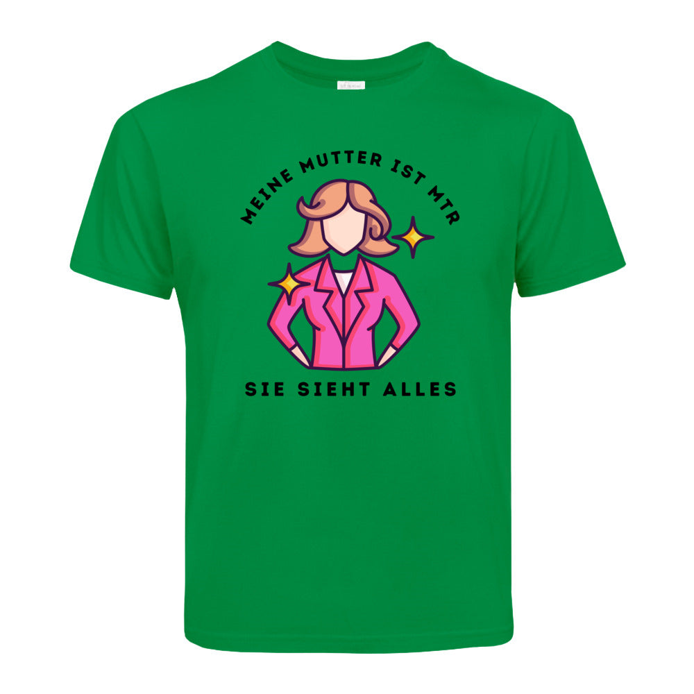 Kinder T-Shirt - meine Mutter ist MTR - Alles Einstellungssache