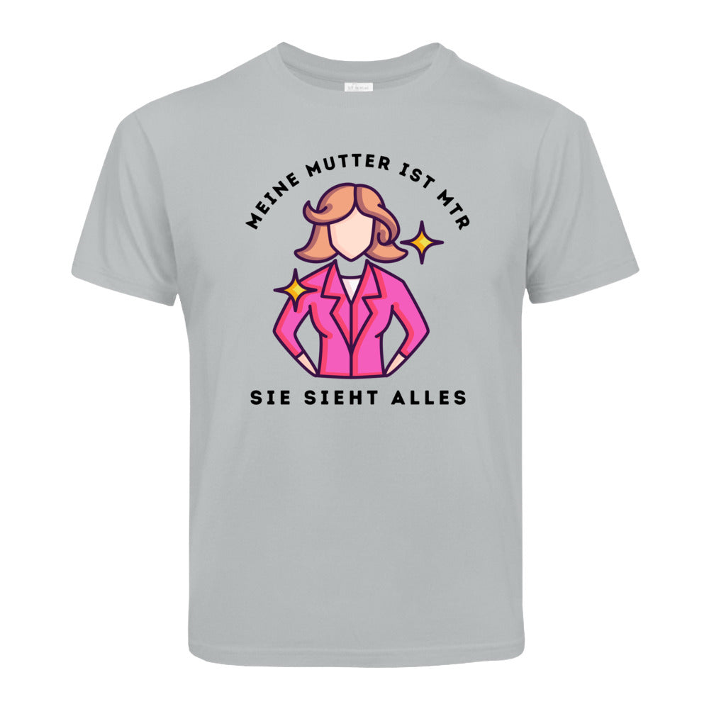 Kinder T-Shirt - meine Mutter ist MTR - Alles Einstellungssache