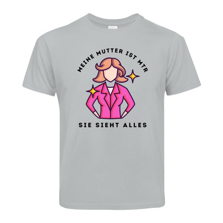 Kinder T-Shirt - meine Mutter ist MTR - Alles Einstellungssache