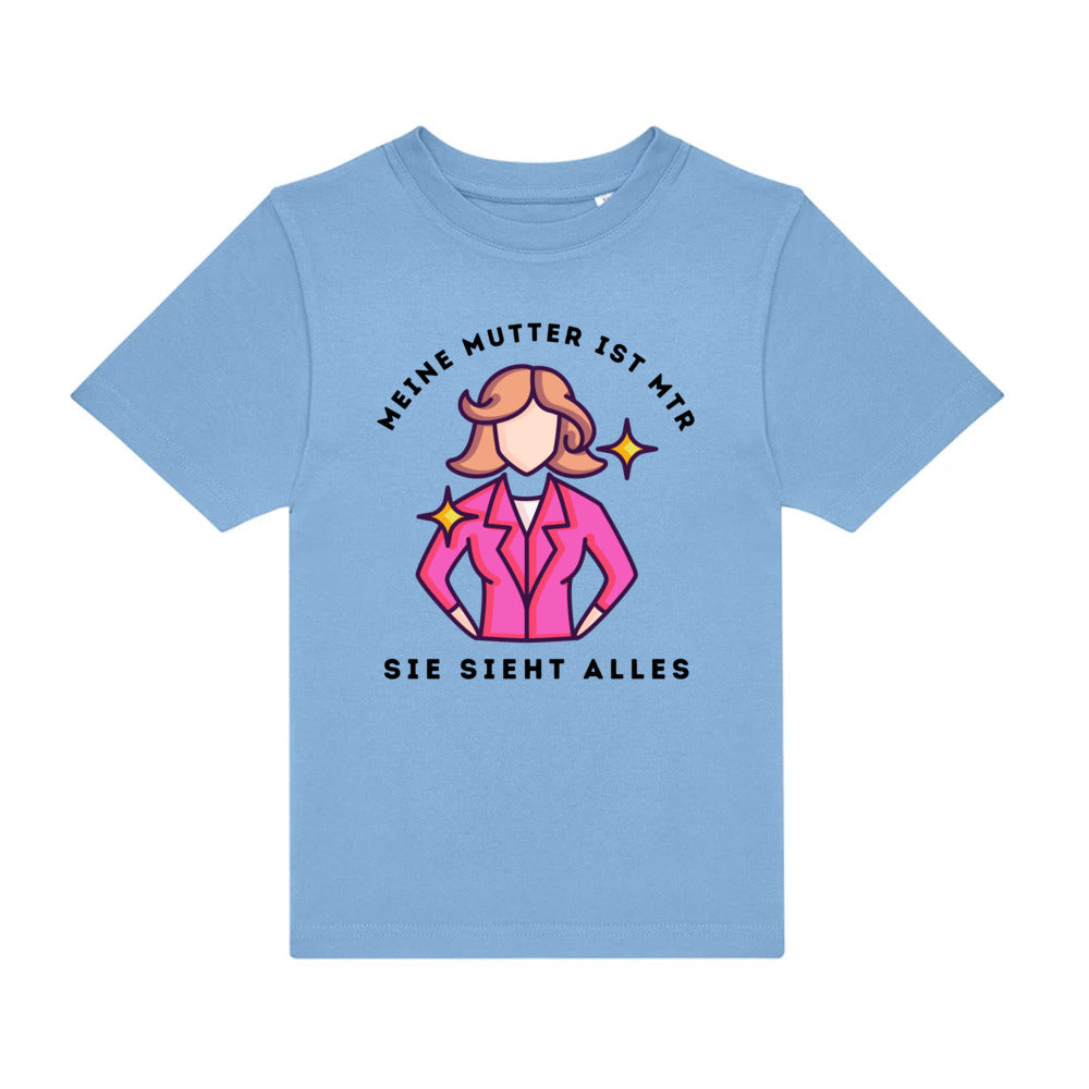 Base Kinder T-Shirt - meine Mutter ist MTR - Alles Einstellungssache