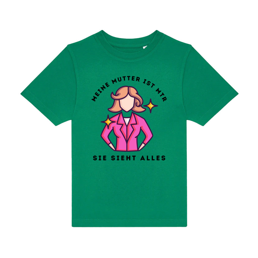 Base Kinder T-Shirt - meine Mutter ist MTR - Alles Einstellungssache