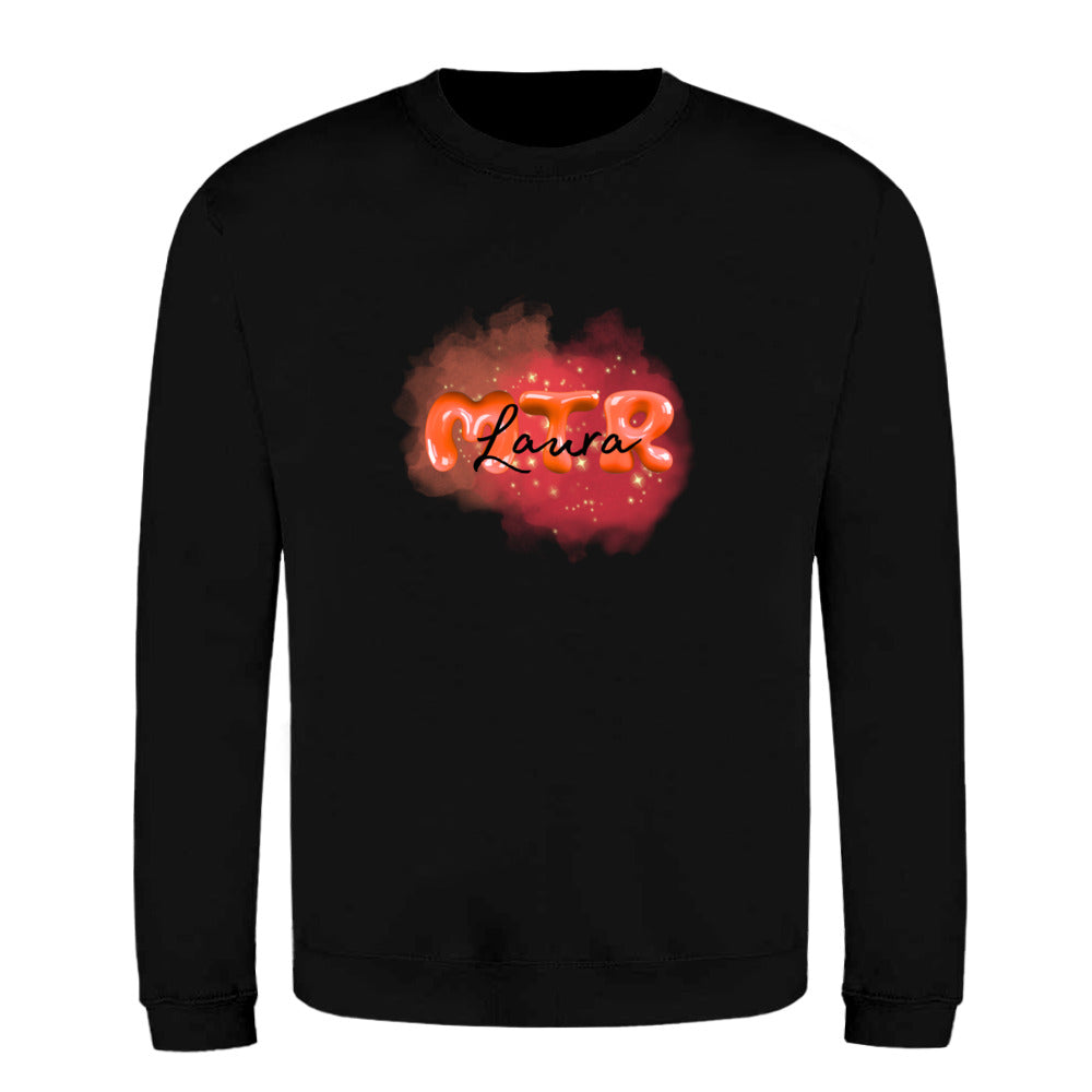 ROT MTR Laura oder dein Name -LOGO groß- Klassiker Sweatshirts (Unisex) - Alles Einstellungssache