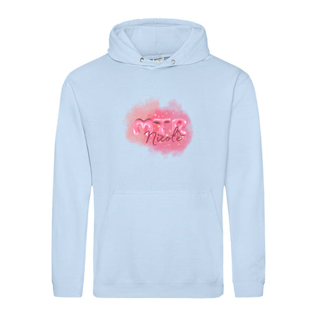 Pink MTR Nicole oder dein Name -LOGO groß- Hoody (Unisex) - Alles Einstellungssache