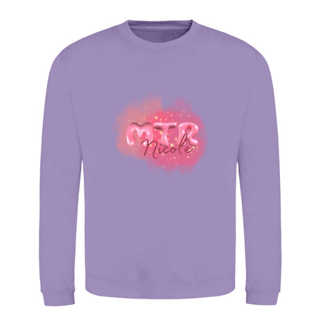 Pink MTR Nicole oder dein Name -LOGO groß- Klassiker Sweatshirts (Unisex) - Alles Einstellungssache