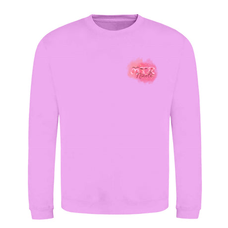 Pink MTR Nicole oder dein Name -LOGO klein- Klassiker Sweatshirts (Unisex) - Alles Einstellungssache