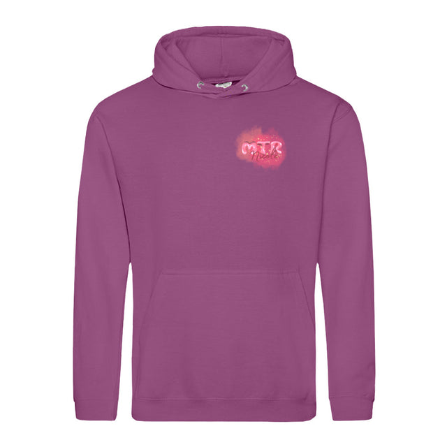 Pink MTR Nicole oder dein Name -LOGO klein- Hoody (Unisex) - Alles Einstellungssache
