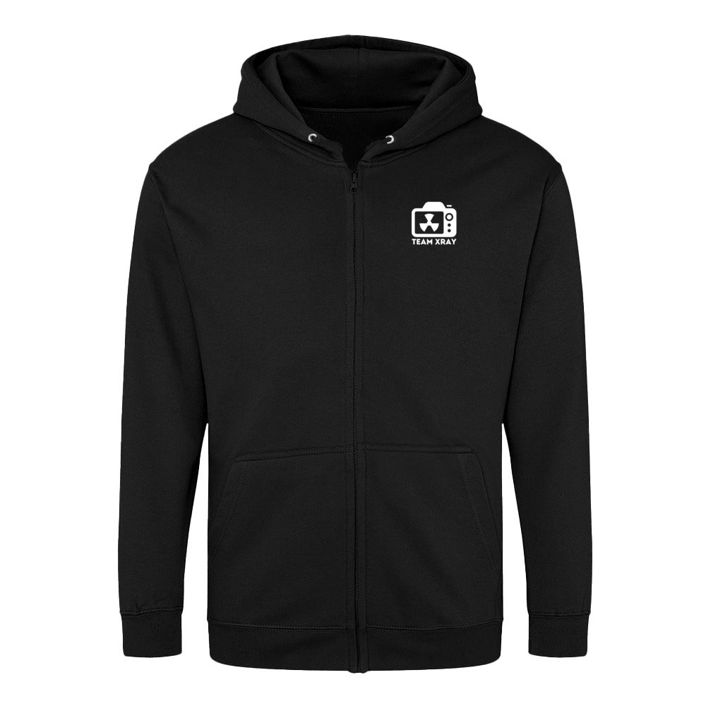 Hoddy Sweatjacke mit Reißverschluss - TEAM XRAY (kleines Logo) Unisex