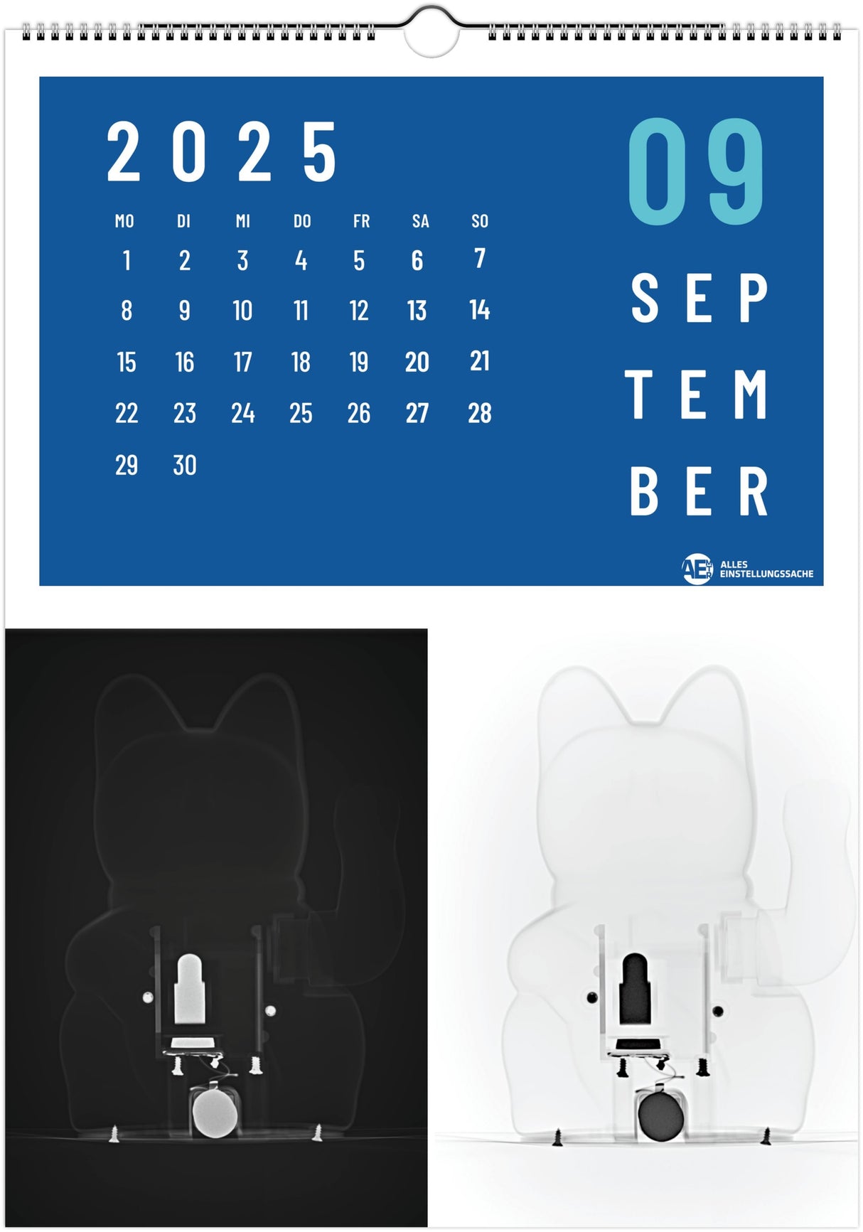 Röntgenkalender 2025 - Alles Einstellungssache