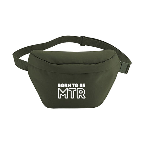 Bauchtasche/Gürteltasche BORN TO BE groß weiß (unten)