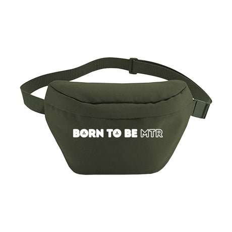 Bauchtasche/Gürteltasche BORN TO BE groß weiß