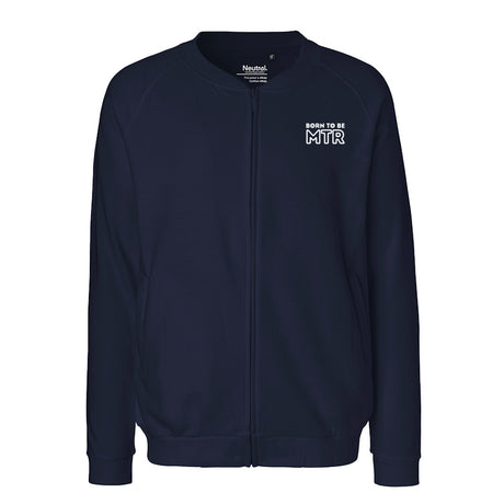 Sweatjacke mit Reißverschluss BORN TO BE MTR (kleines Logo) Unisex