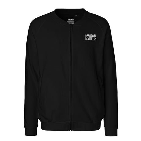 Sweatjacke mit Reißverschluss BORN TO BE MTR (kleines Logo) Unisex