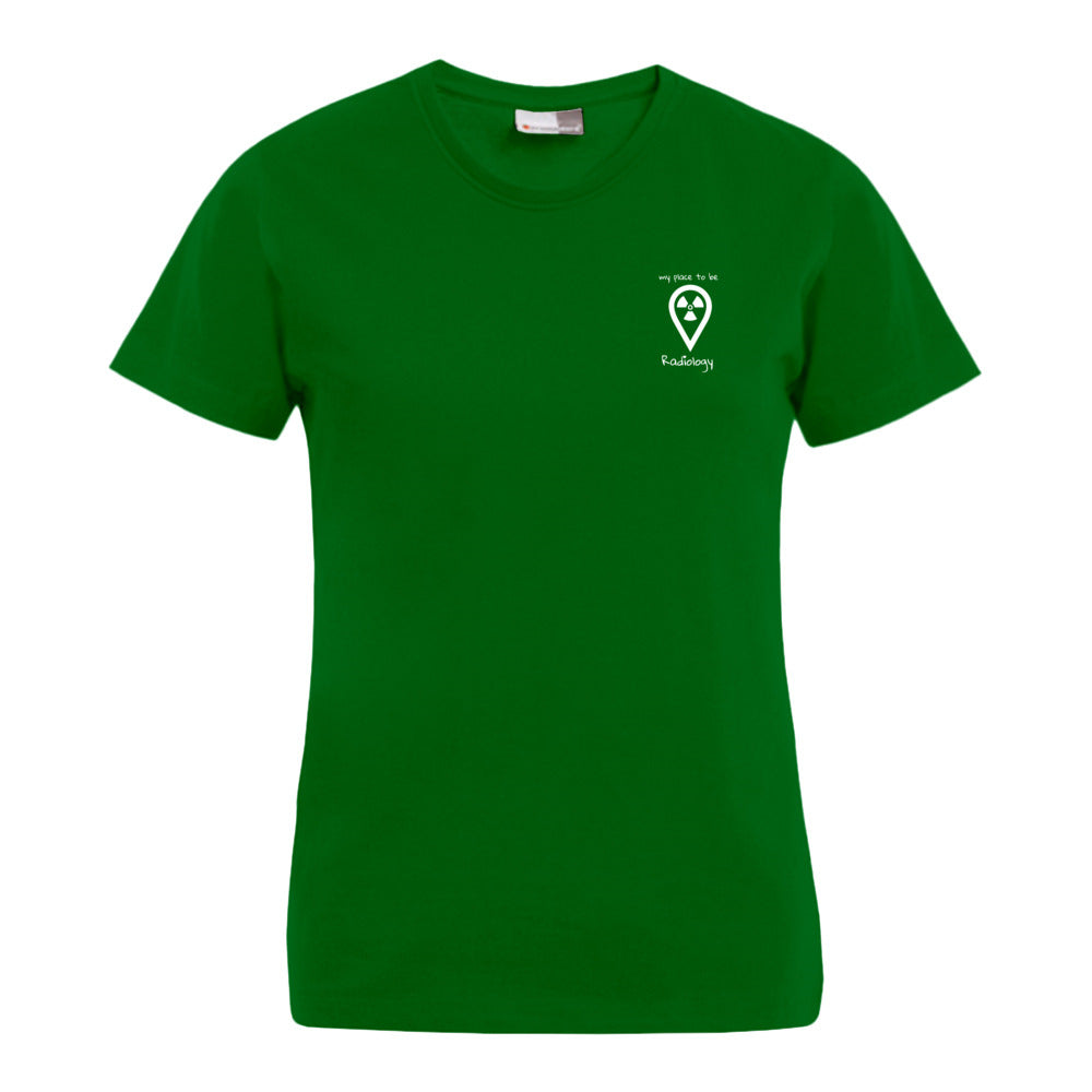 my place to be Radiology (kleines Logo) T-Shirt (Damen)