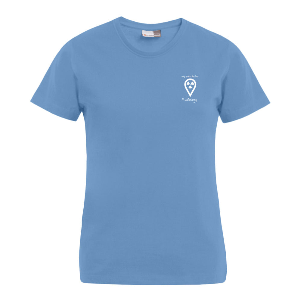 my place to be Radiology (kleines Logo) T-Shirt (Damen)