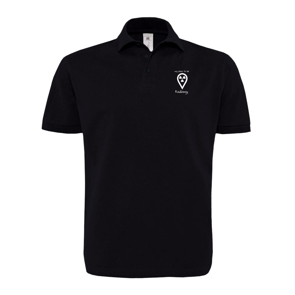 my place to be Radiology (kleines Logo) Polo Shirt (Unisex)