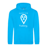 Hoody (Unisex) my place to be Radiology - Alles Einstellungssache 