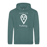 Hoody (Unisex) my place to be Radiology - Alles Einstellungssache 