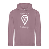 Hoody (Unisex) my place to be Radiology - Alles Einstellungssache 