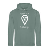 Hoody (Unisex) my place to be Radiology - Alles Einstellungssache 