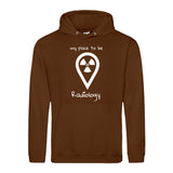 Hoody (Unisex) my place to be Radiology - Alles Einstellungssache 