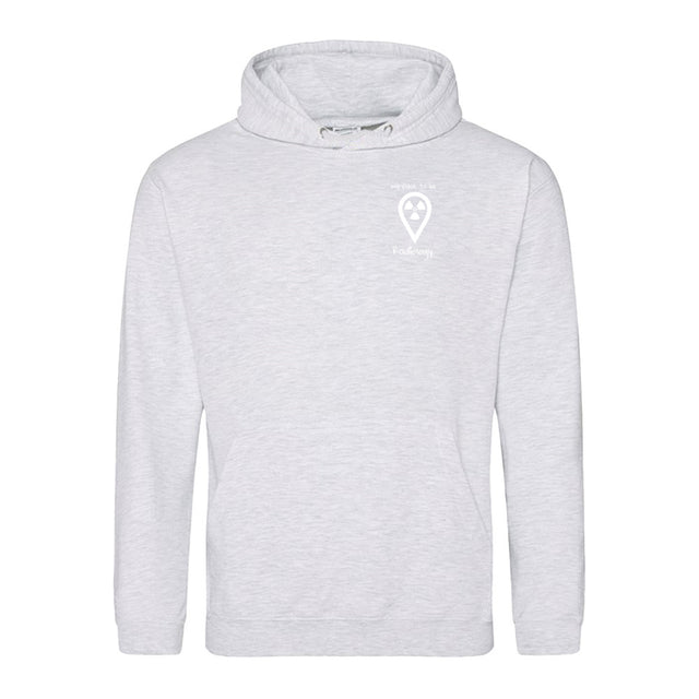 Hoody (Unisex) my place to be Radiology (kleines Logo) - Alles Einstellungssache 