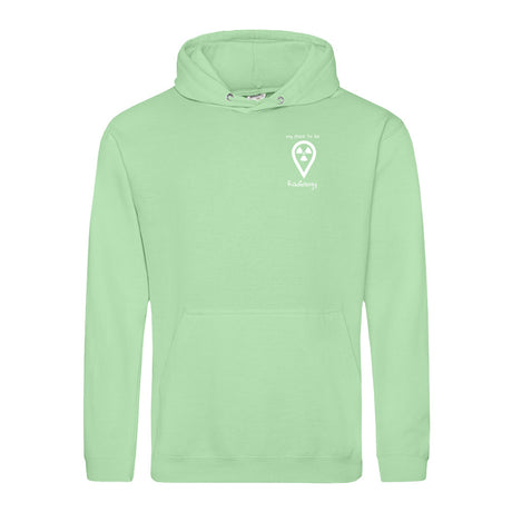 Hoody (Unisex) my place to be Radiology (kleines Logo)