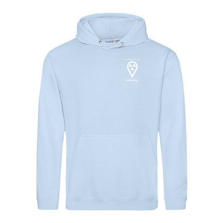 Hoody (Unisex) my place to be Radiology (kleines Logo)