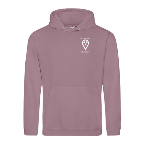 Hoody (Unisex) my place to be Radiology (kleines Logo)
