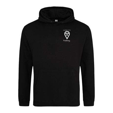 Hoody (Unisex) my place to be Radiology (kleines Logo)
