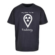 Oversized T-Shirt (Damen) - my place to be Radiology (großes Logo) - Alles Einstellungssache 