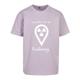 Oversized T-Shirt (Damen) - my place to be Radiology (großes Logo) - Alles Einstellungssache 