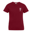 T-Shirt (Damen) - my place to be Radiology (kleines Logo) - Alles Einstellungssache 