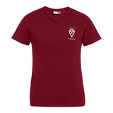 T-Shirt (Damen) - my place to be Radiology (kleines Logo) - Alles Einstellungssache 