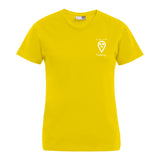 T-Shirt (Damen) - my place to be Radiology (kleines Logo) - Alles Einstellungssache 