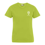T-Shirt (Damen) - my place to be Radiology (kleines Logo) - Alles Einstellungssache 