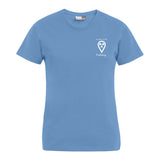 T-Shirt (Damen) - my place to be Radiology (kleines Logo) - Alles Einstellungssache 