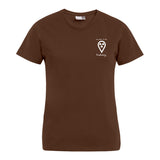 T-Shirt (Damen) - my place to be Radiology (kleines Logo) - Alles Einstellungssache 
