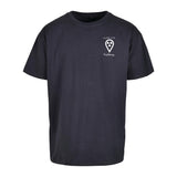 Oversized T-Shirt (Damen) - my place to be Radiology (kleines Logo)