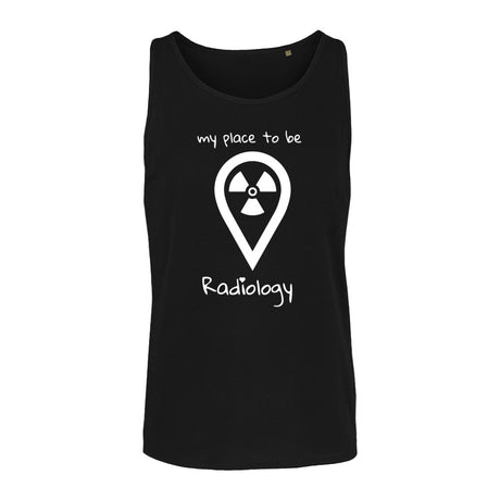 Tank Top (Unisex ) - my place to be (großes Logo) - Alles Einstellungssache 